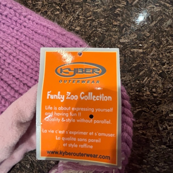 Kyber Outerwear Funky Zoo Collection Kids Hat, NWT - Picture 3 of 6